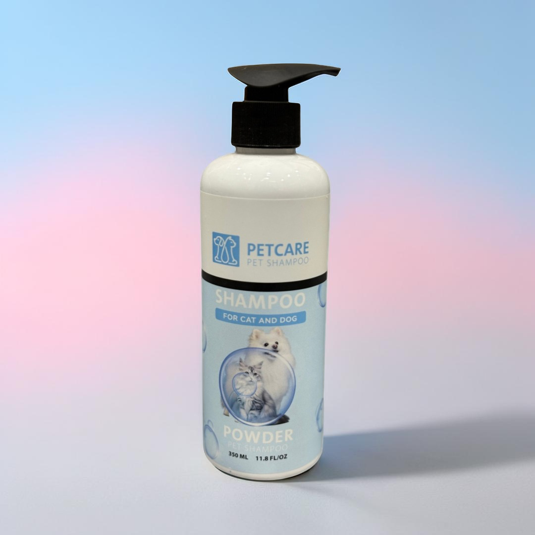 Petcare Pet Shampoo – Powder (For Cats & Dogs) – 350 ml