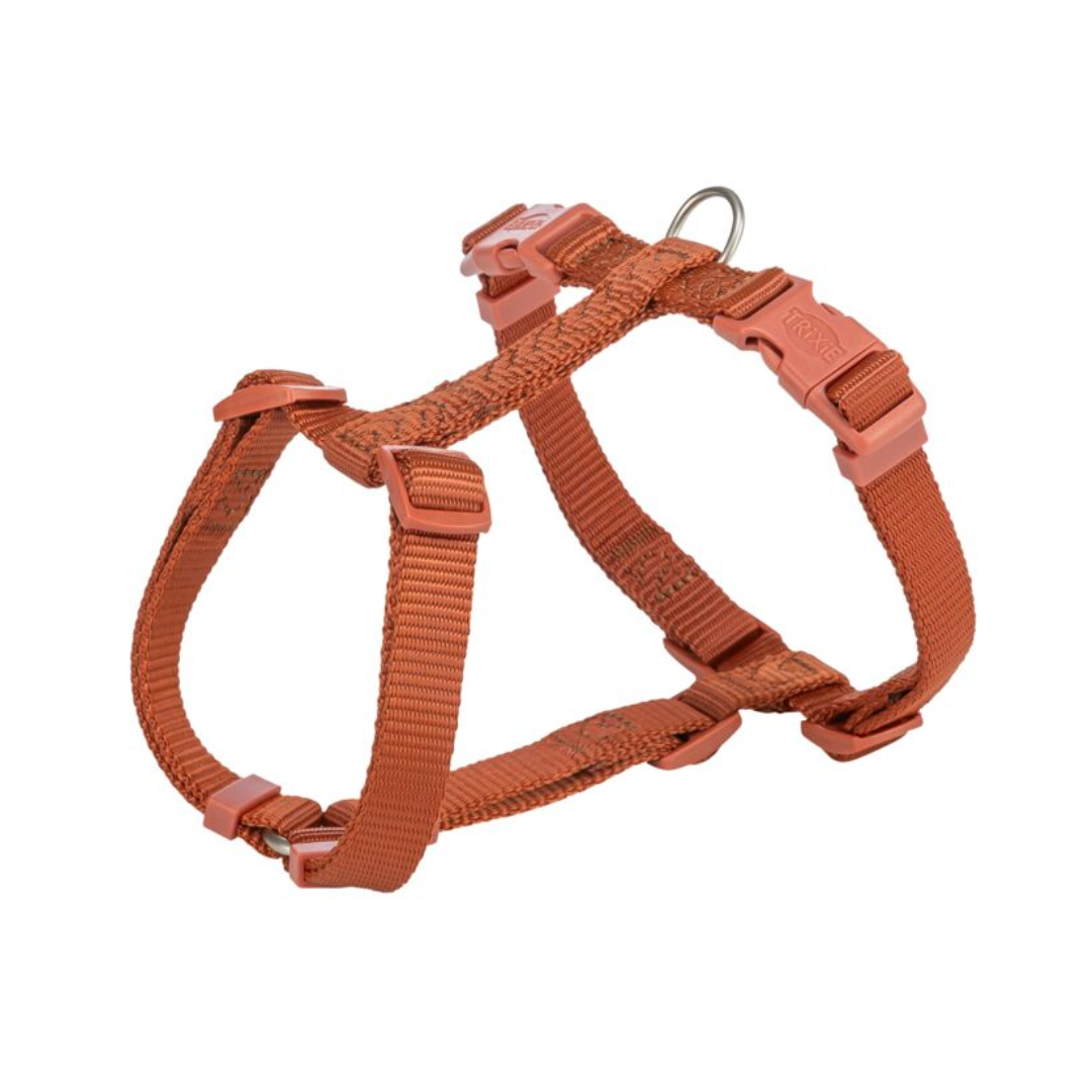 Trixie Premium H-Harness – Size XS–S (30–44 cm) | Rust