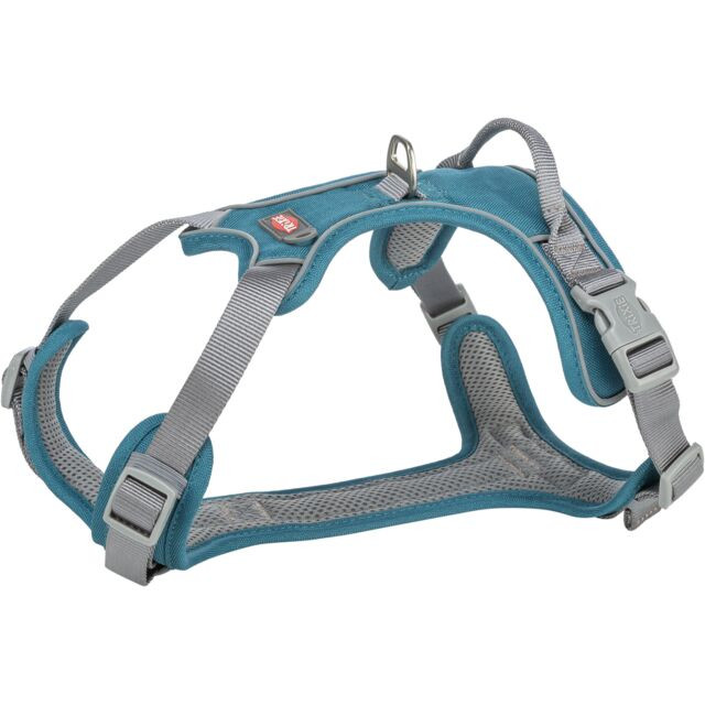 Trixie Premium Active Harness – Petrol – 69–87 cm / 25 mm (Size L)
