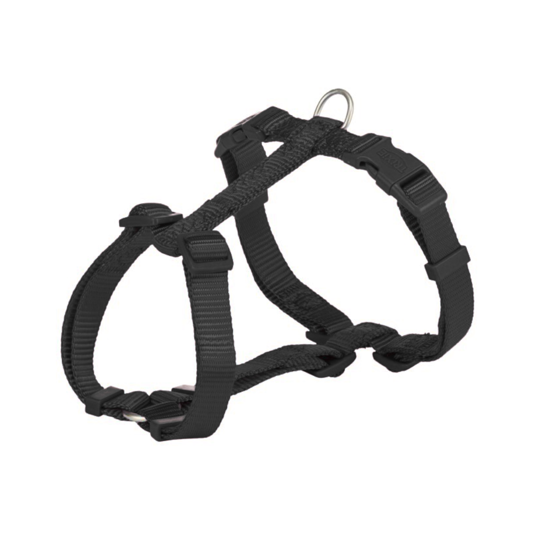 Trixie Premium H-Harness – Size S–M (42–60 cm) | Black