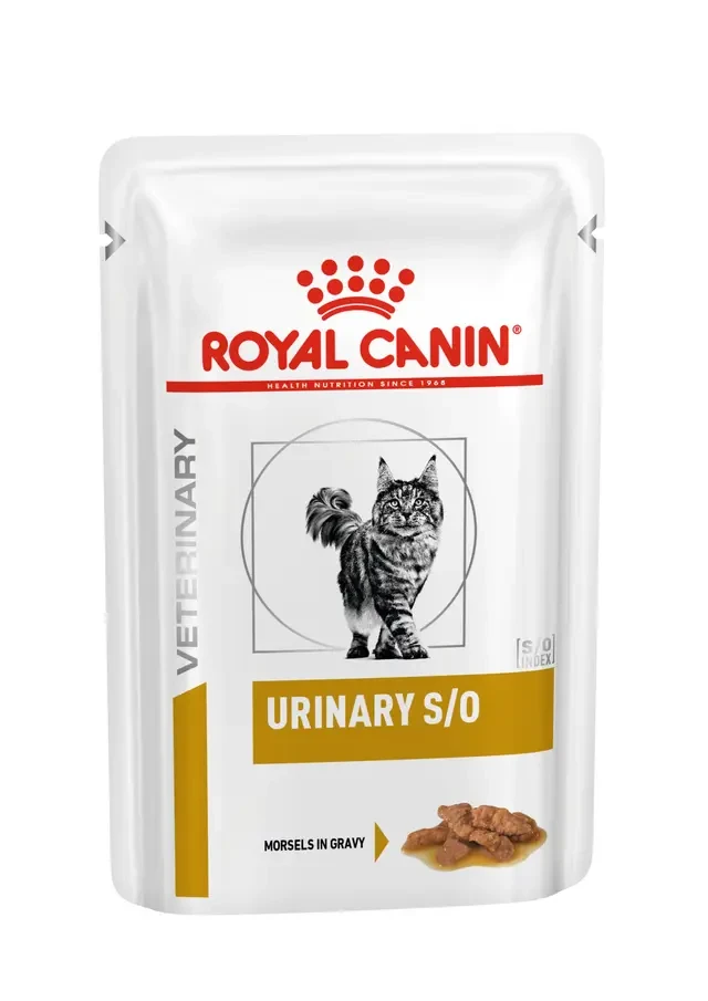 Royal Canin Veterinary Urinary S/O Wet Cat Food – Morsels in Gravy