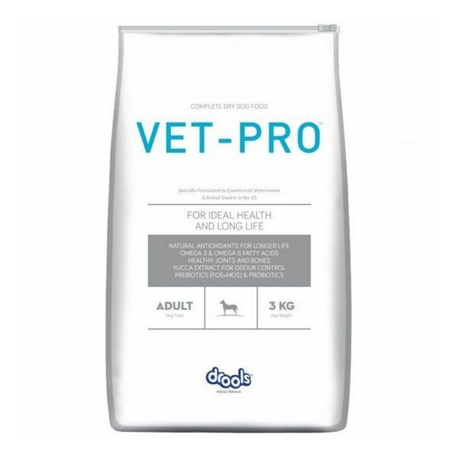 Drools Vet-Pro Adult Dog Food – For Ideal Health and Long Life