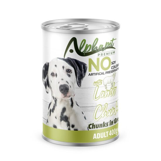 AlphaPet Premium Dog Food Lamb Chunks in Gravy