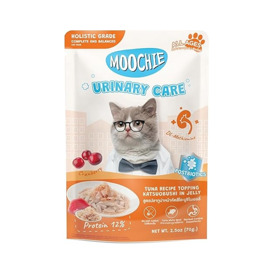 Moochie Urinary Care Tuna Recipe with Katsuobushi in Jelly – Wet Cat Food