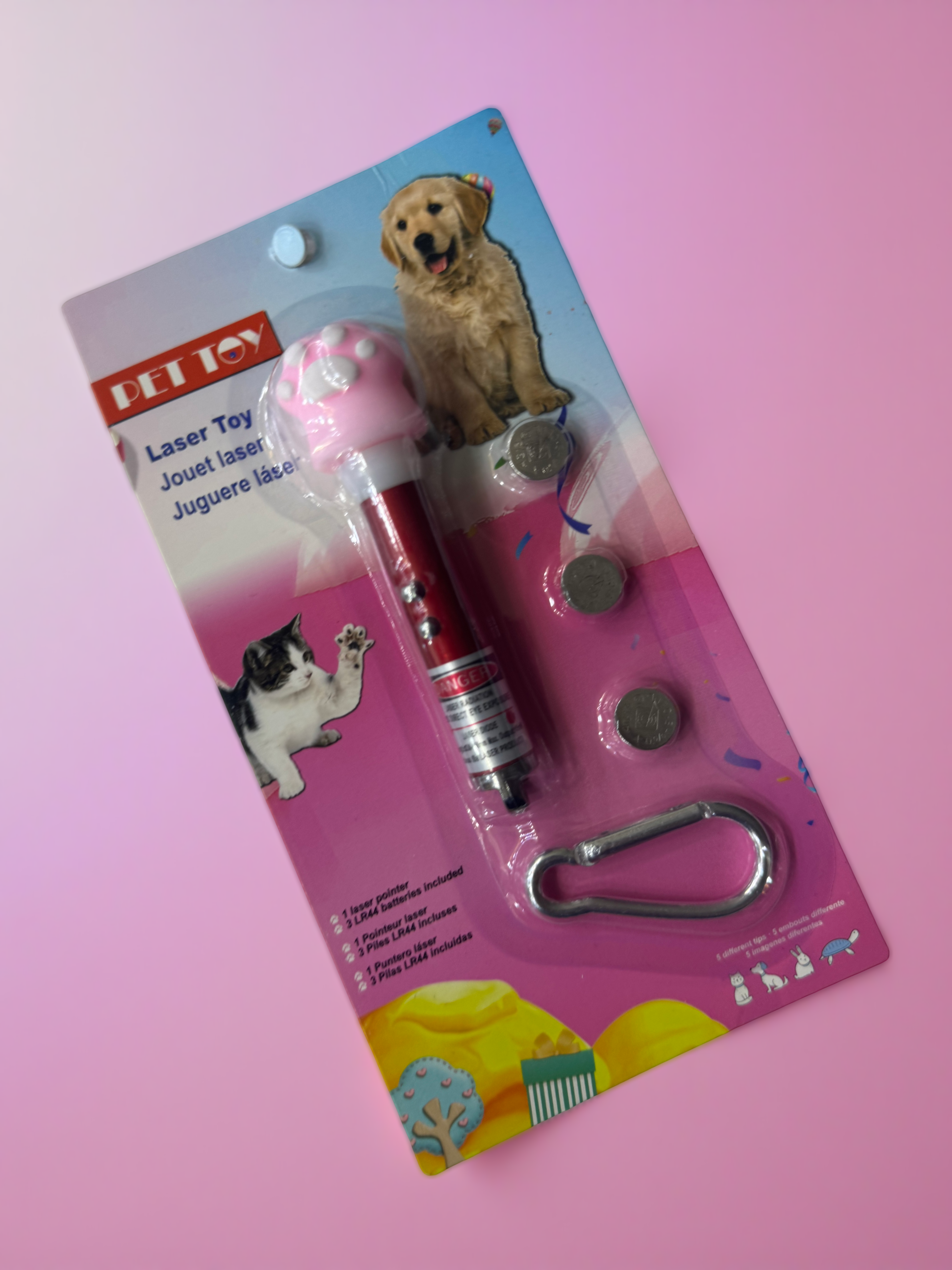 Laser Pointer Toy – Interactive Play for Cats & Dogs