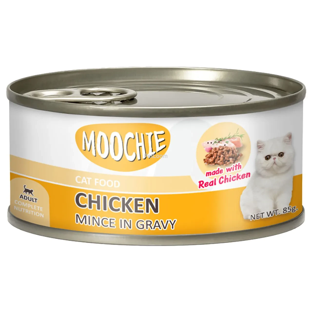 Moochie Chicken Mince in Gravy 156g – Complete & Tasty Wet Cat Food