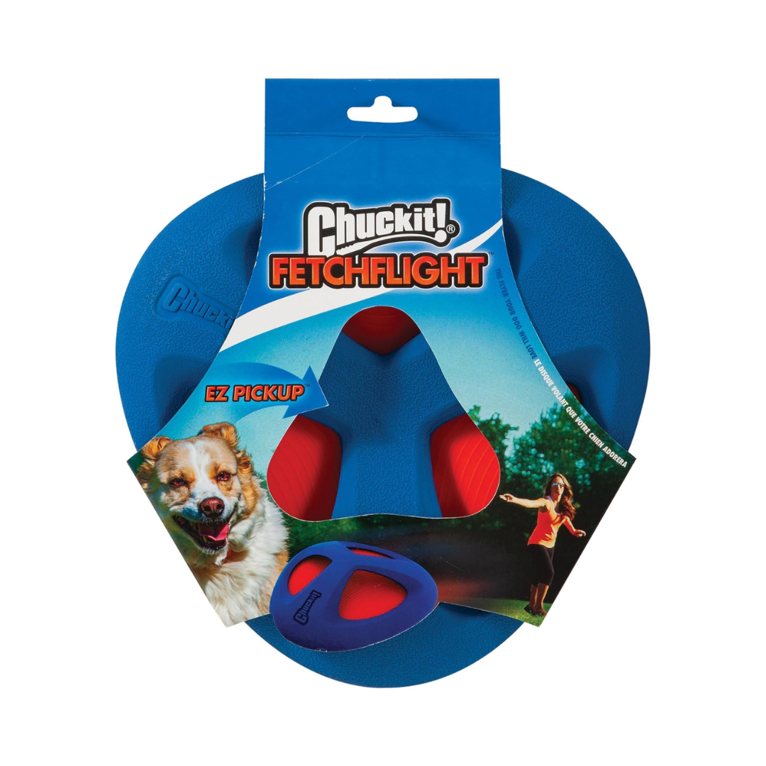 Chuckit! Fetchflight Flying Disc – Durable Interactive Fetch Toy for Dog