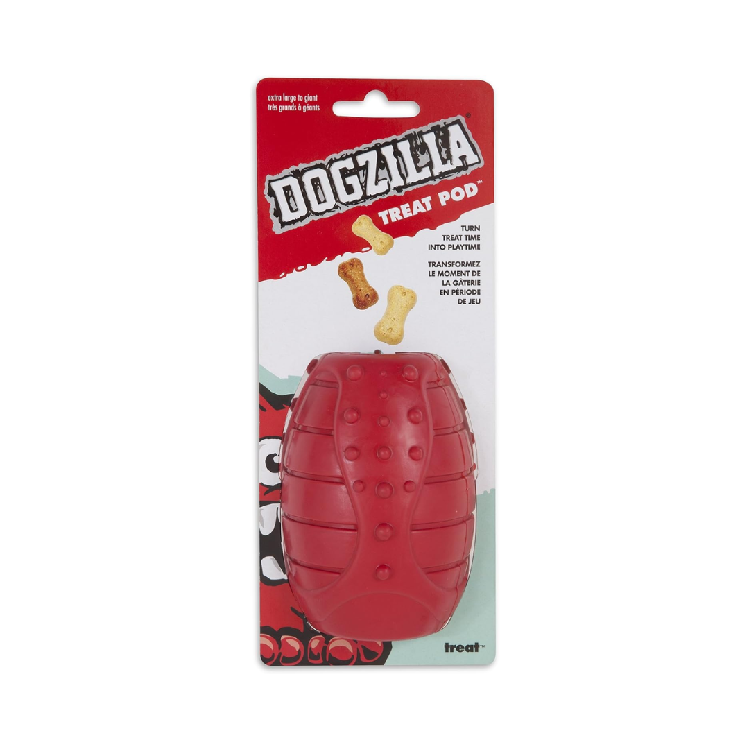 Dogzilla Large Treat Pod Dog Toy