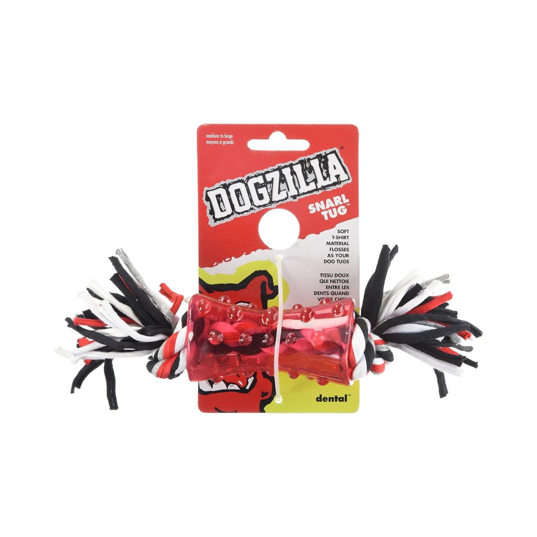 Dogzilla Snarl Tug Dental Dog Toy