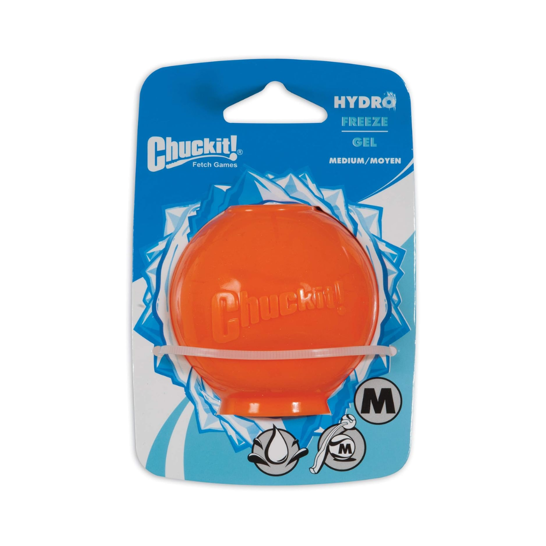 Chuckit! Hydro Freeze Gel Ball – Cooling Fetch Toy for Dogs