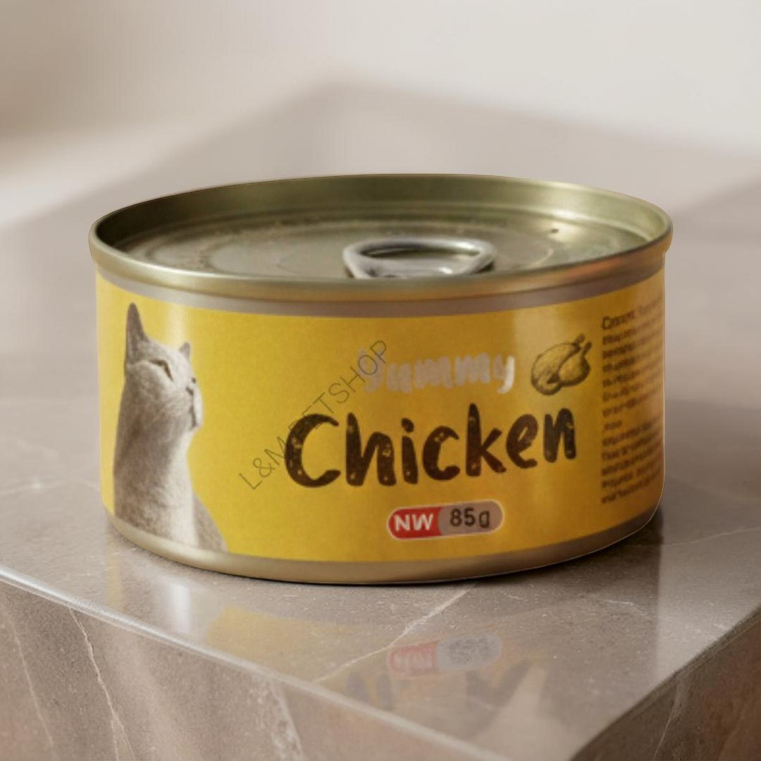 Yummy Chicken – Wet Cat Food Can