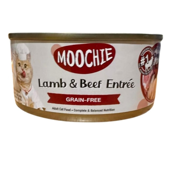 Moochie Lamb & Beef Entrée 156g – Grain-Free Wet Cat Food