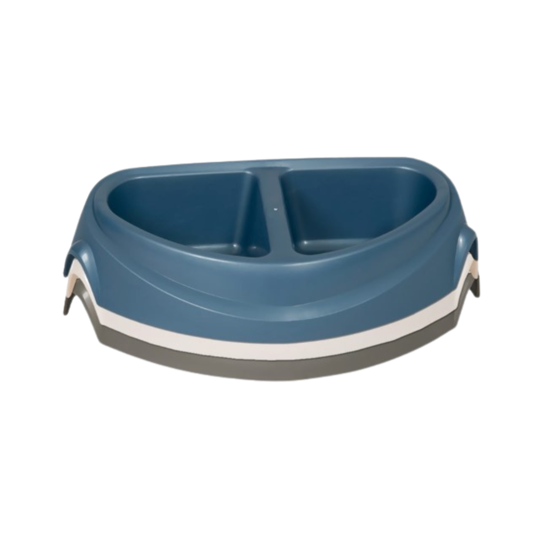 Petmate Double Diner – Assorted Colors