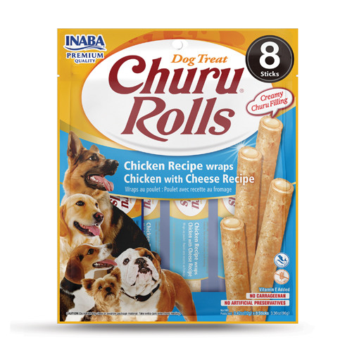 Inaba Churu Rolls – Chicken Recipe Wraps Chicken with Cheese Recipe