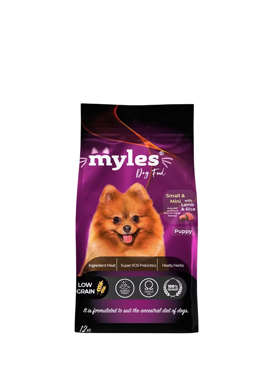 Myles Dog Food – Puppy – Small & Mini Breeds – With Lamb & Rice