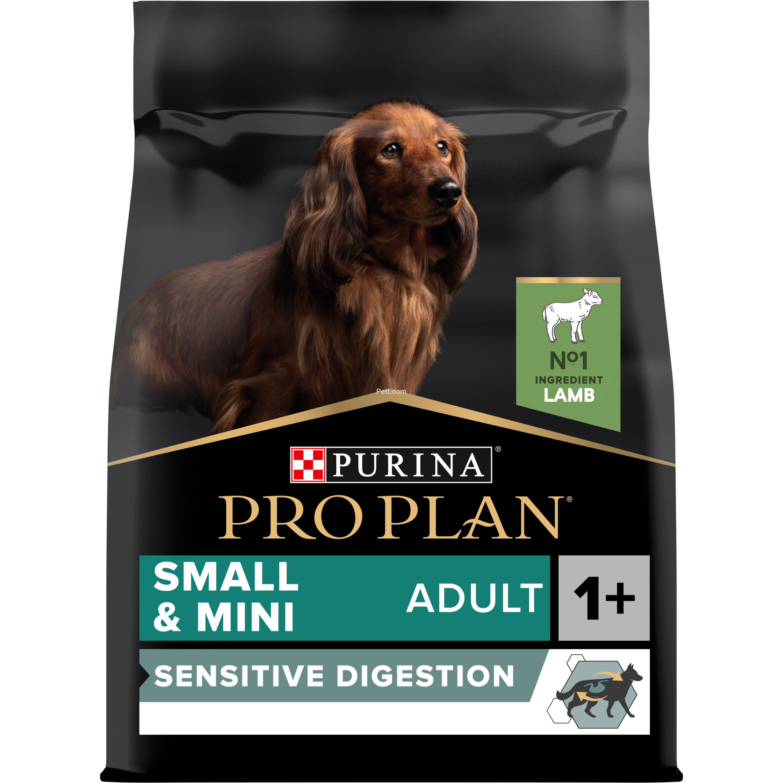 Purina Pro Plan Sensitive Digestion Small and Mini Adult Dry Dog Food with Lamb
