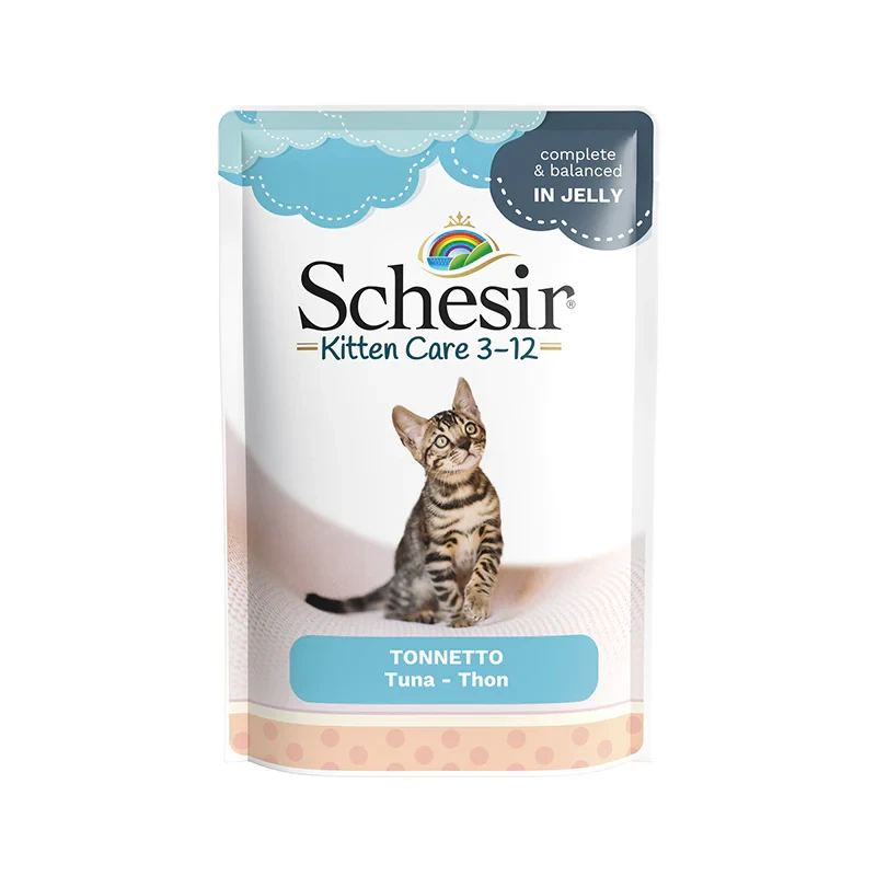 Schesir Kitten Care Tuna in Jelly – 85g Pouch