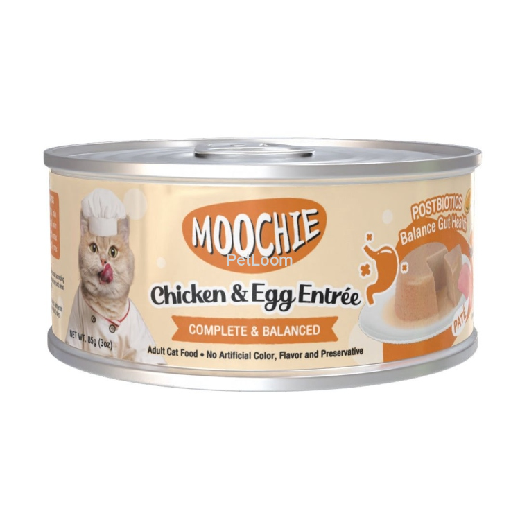 Moochie Chicken & Egg Entrée 156g – Complete & Balanced Wet Cat Food
