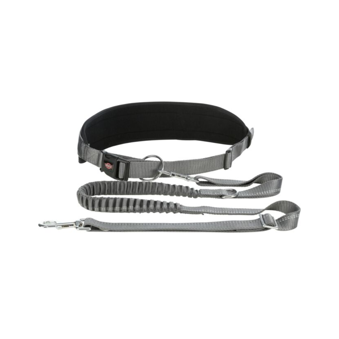 Trixie Waist Belt with Lead for Medium-Sized and Large Dogs