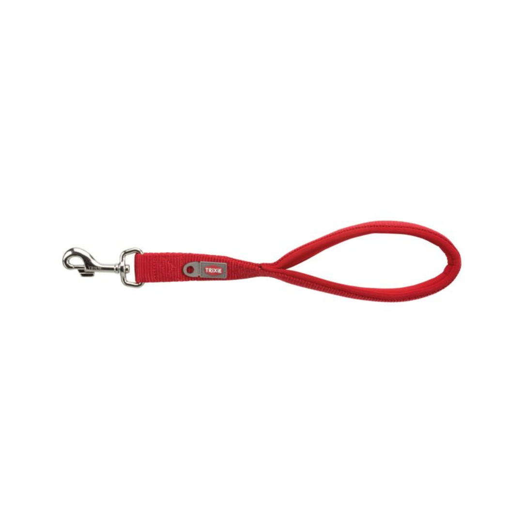 Trixie Premium Short Lead – Red (37 cm / 25 mm) – M–XL