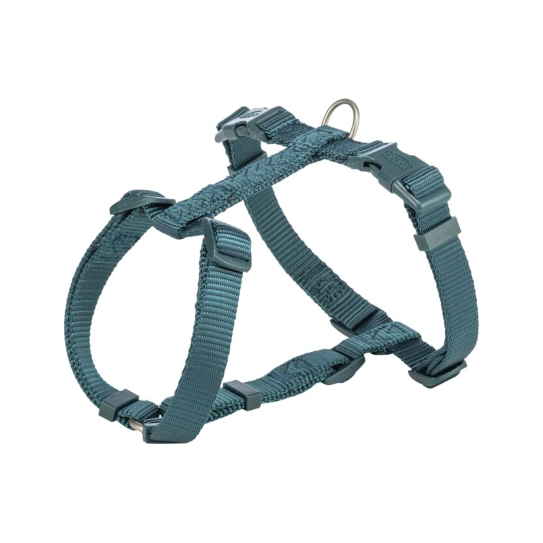 Trixie Premium H-Harness – Size XS–S (30–44 cm) | Petrol
