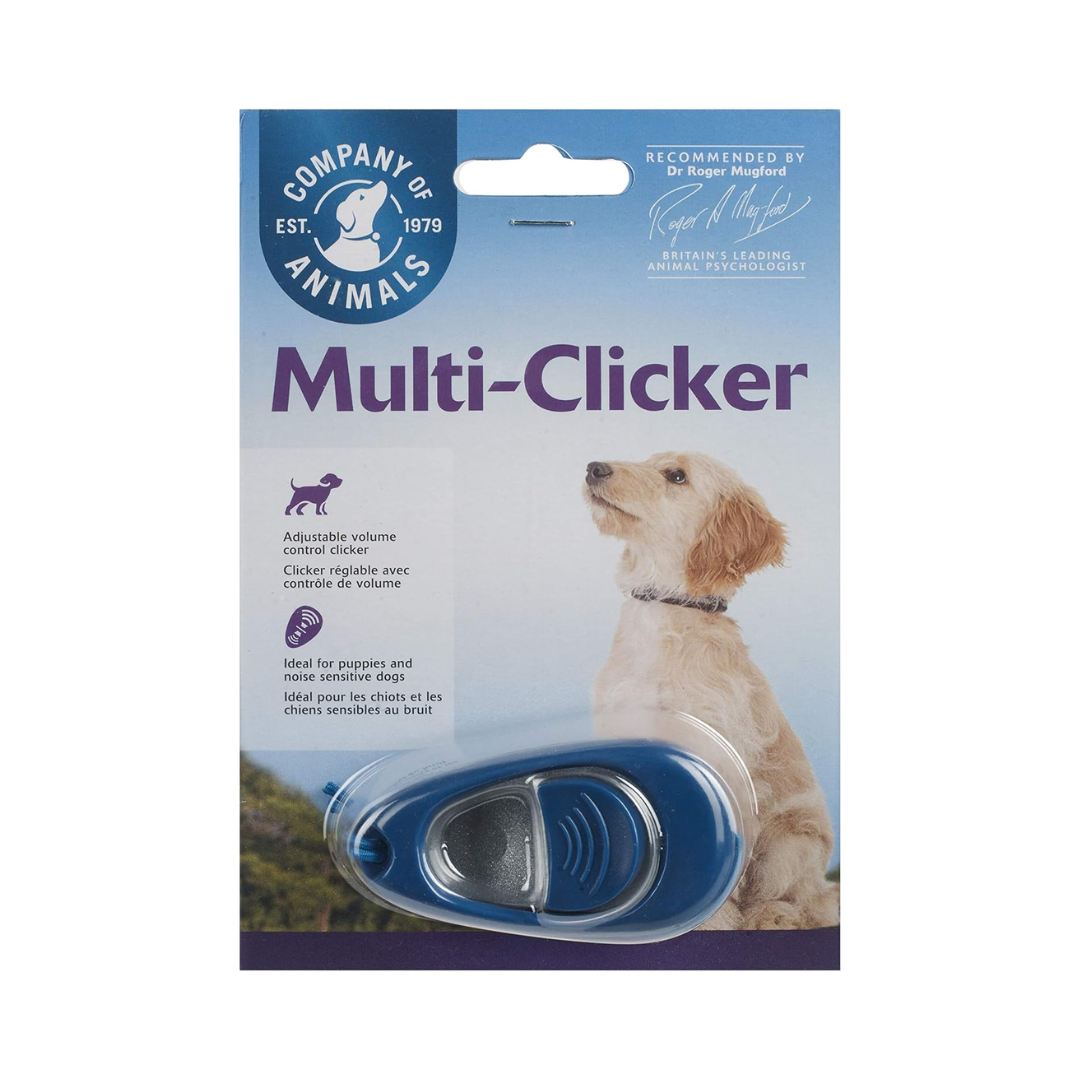 Clix Multi-Clicker – Adjustable Volume Dog Training Clicker