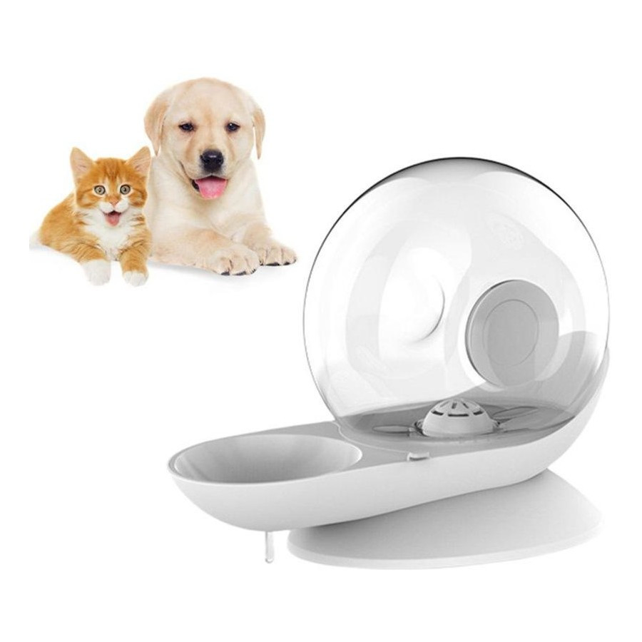 Snail-Shaped Gravity Pet Water Dispenser – 2.8L Automatic Refill with Non-Slip Base