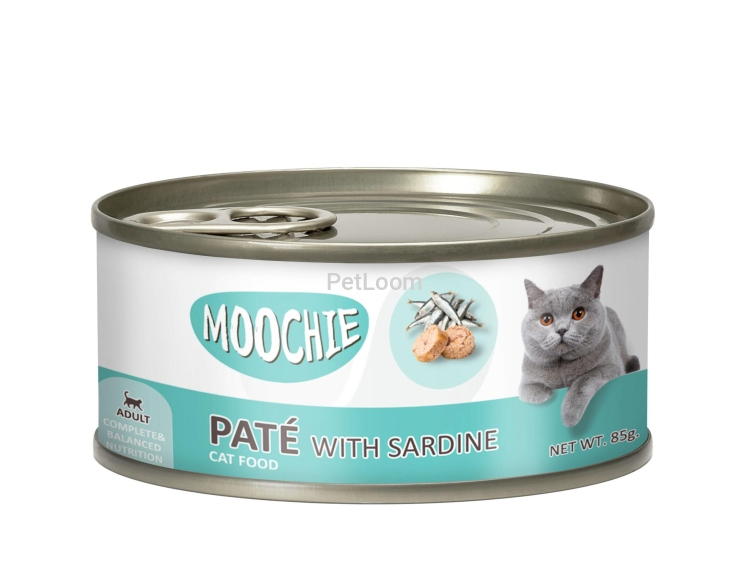 Moochie Paté with Sardine – 156g Wet Cat Food