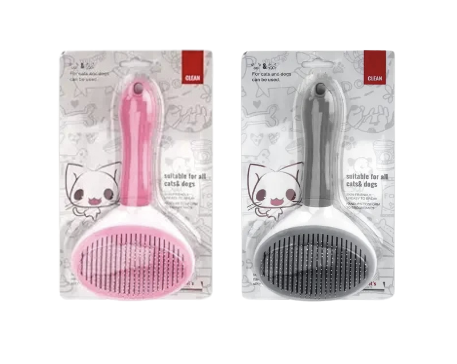 Self-Cleaning Pet Grooming Brush