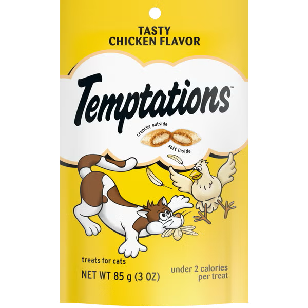 Temptations Cat Treats – Tasty Chicken Flavor