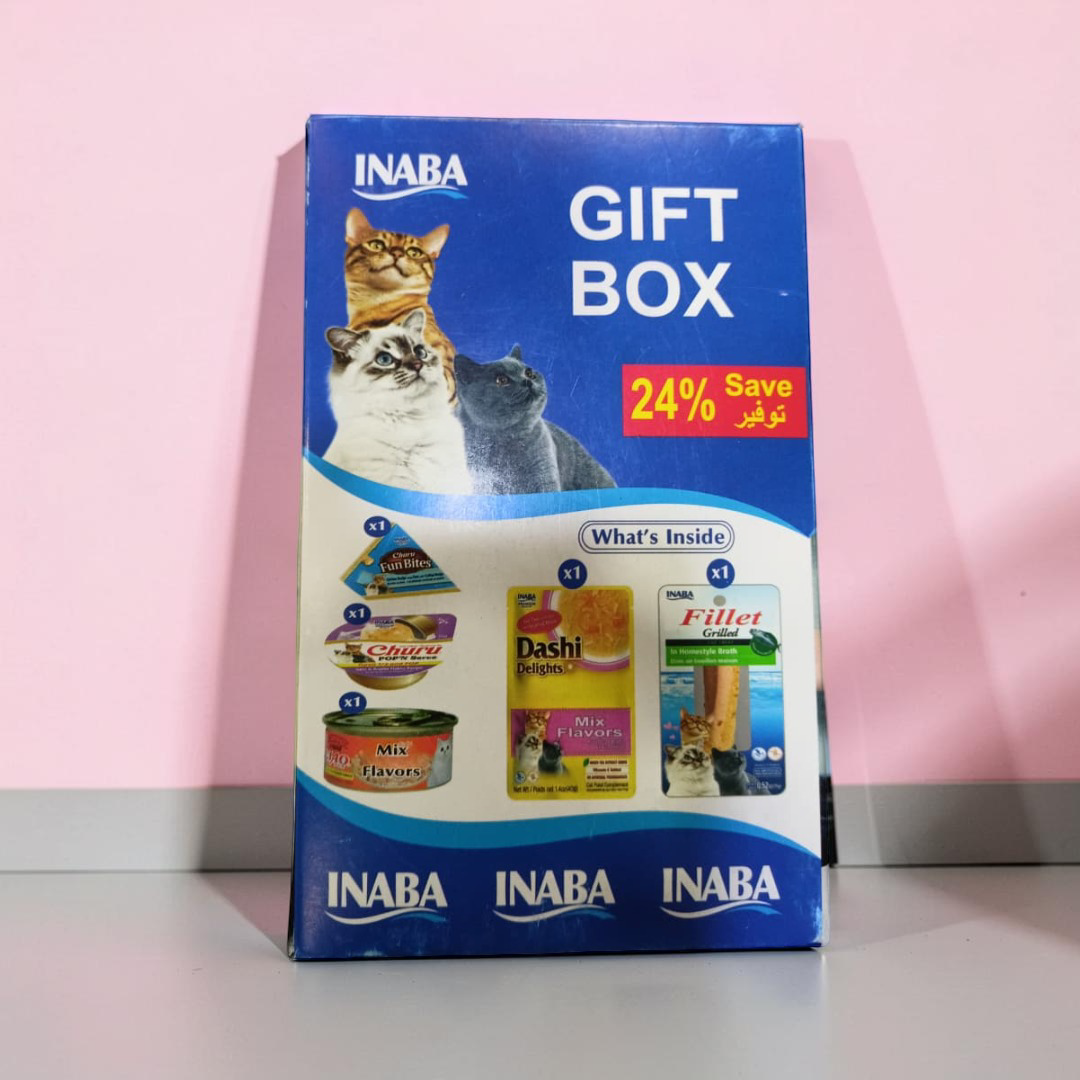 INABA Cat Gift Box – Premium Treat & Meal Variety Pack