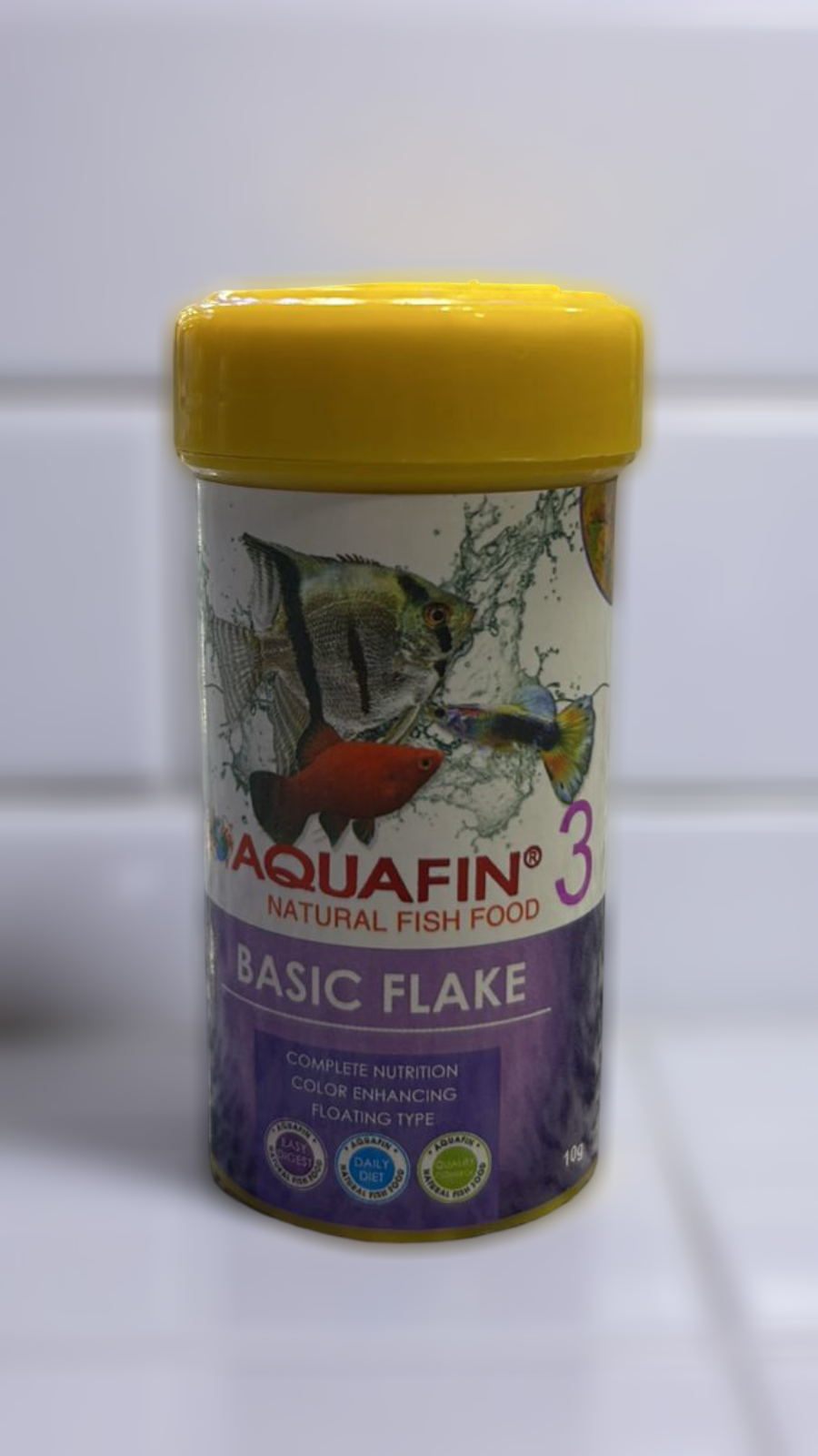 Aquafin Natural Fish Food – Basic Flake (10g)