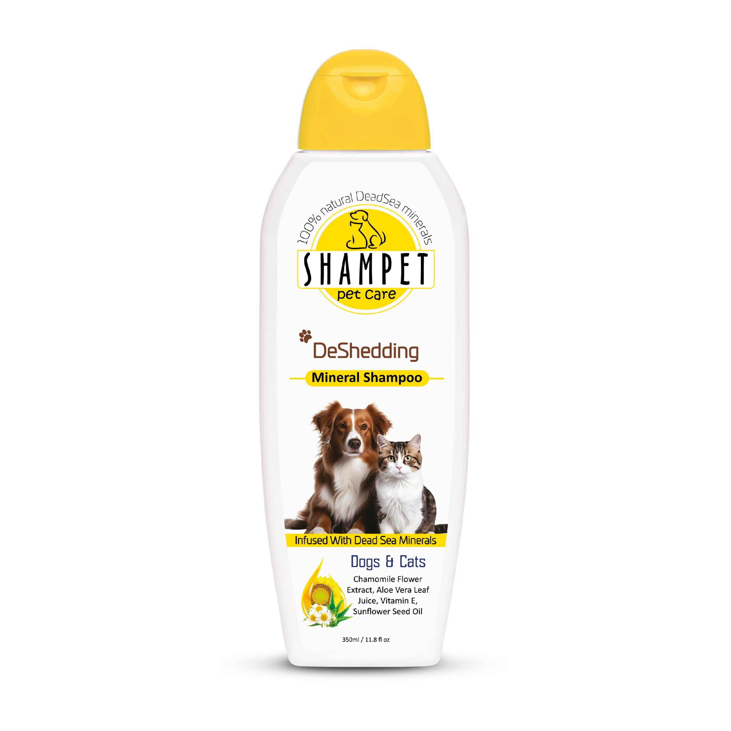 Shampet DeShedding Mineral Shampoo – For Dogs & Cats