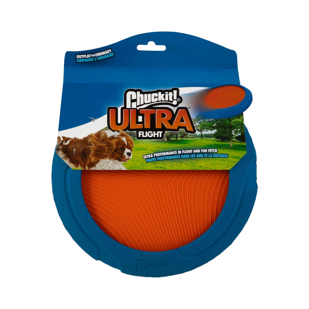 Chuckit! Ultra Flight Flying Fetch Disc for Dogs