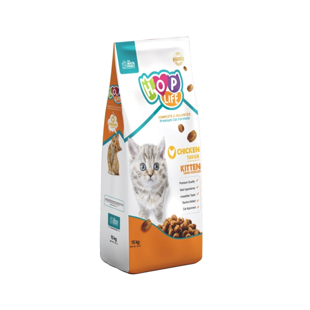 Hop Life Kitten Chicken – Complete and Balanced Premium Cat Food