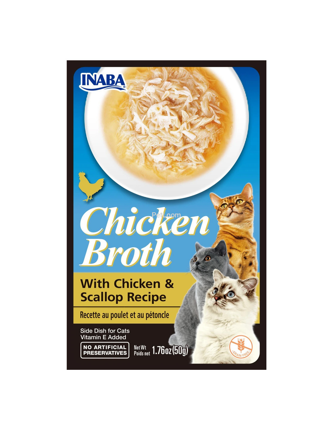 Inaba Chicken Broth with Chicken & Scallop Recipe