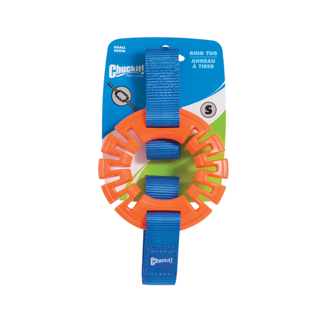 Chuckit! Ring Tug – Small Interactive Tug & Fetch Dog Toy