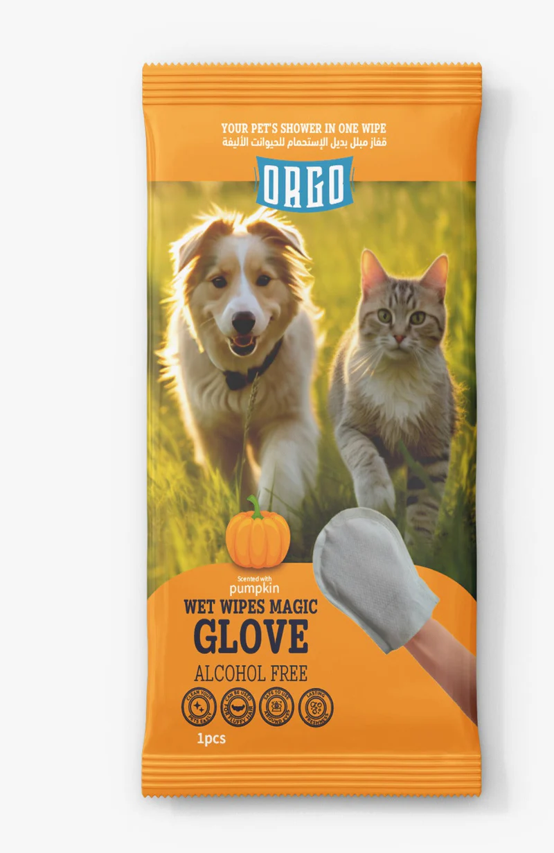 ORGO Wet Wipes Magic Glove – Pumpkin Scent