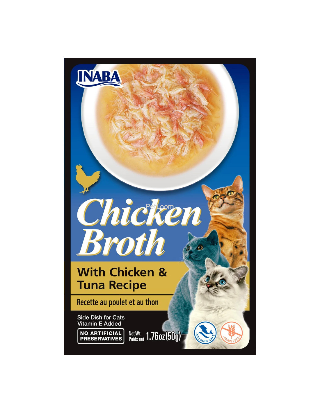 Inaba Chicken Broth with Chicken & Tuna Recipe
