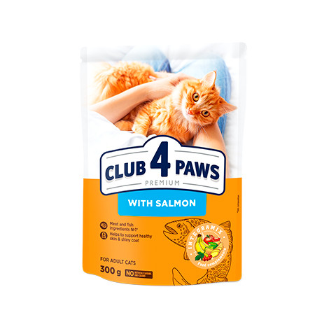 Club 4 Paws Premium for Adult Cats with Salmon