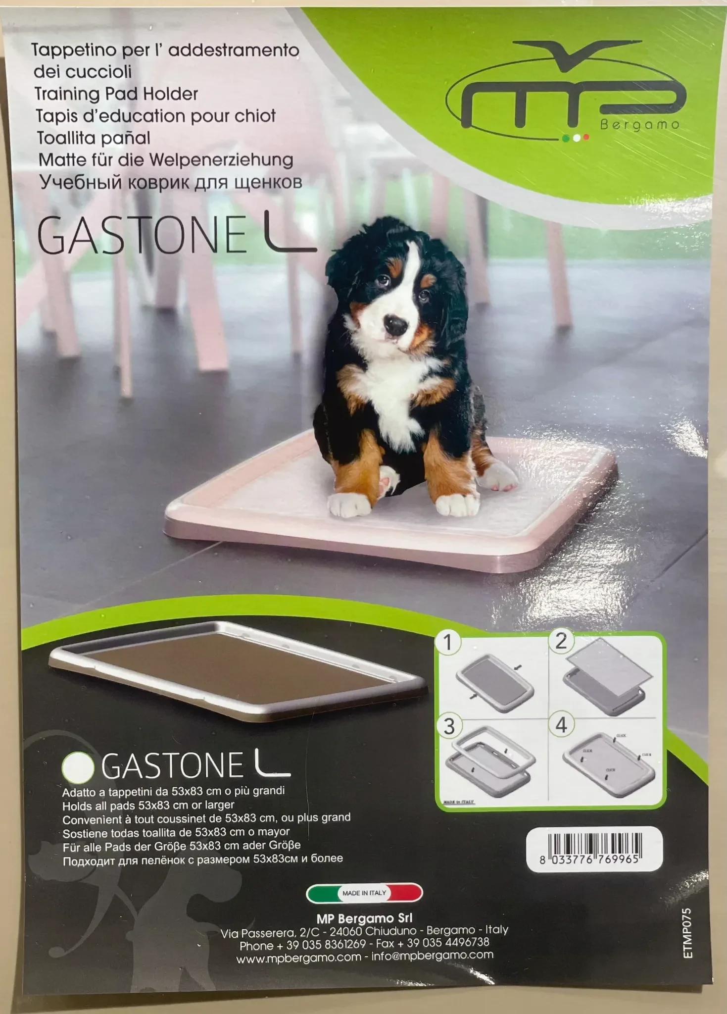 MP Bergamo Gastone L – Training Pad Holder