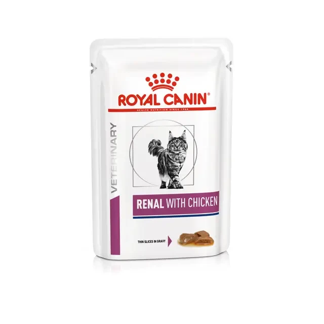 Royal Canin Renal with Chicken – Thin Slices in Gravy