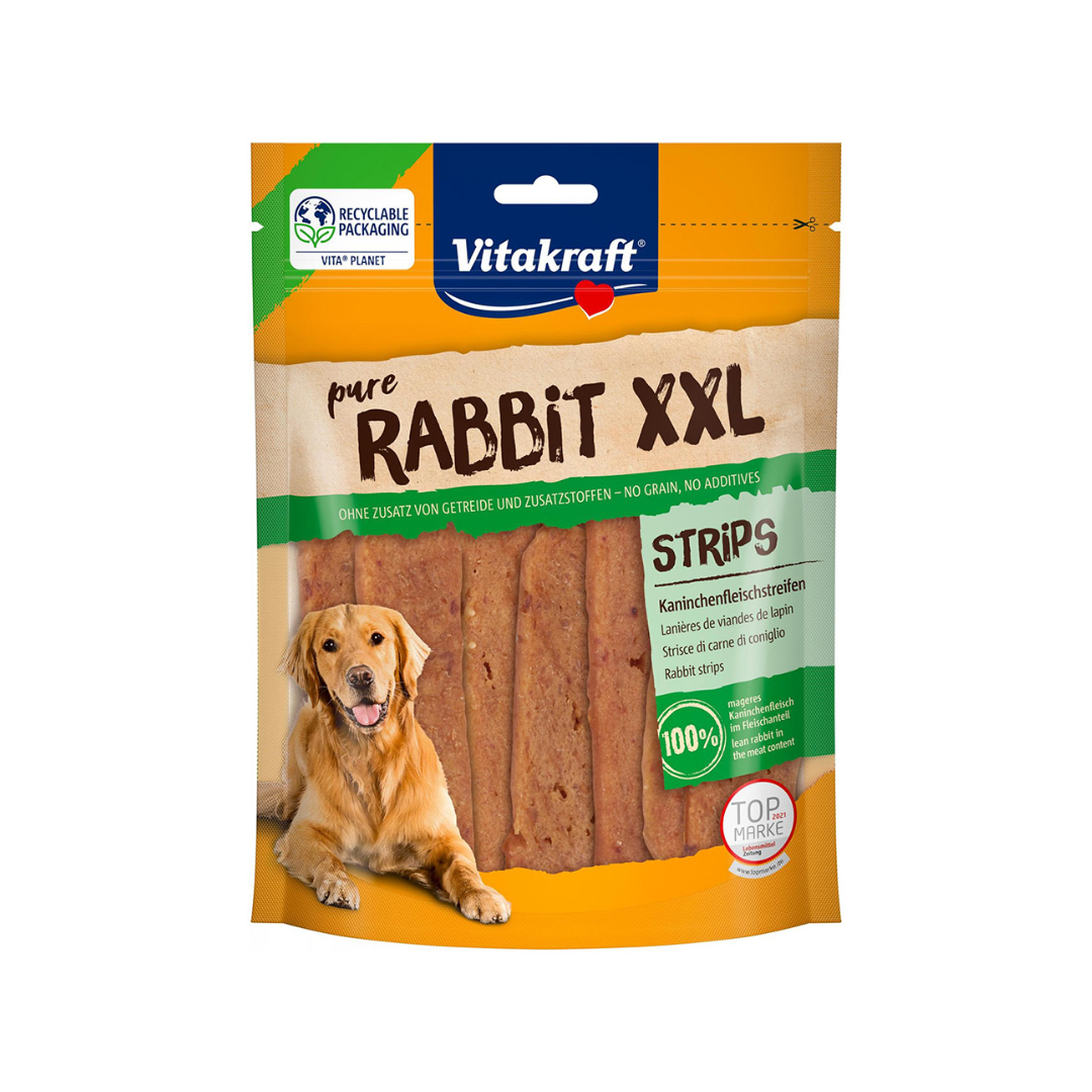Vitakraft Pure Rabbit XXL Strips Dog Treats