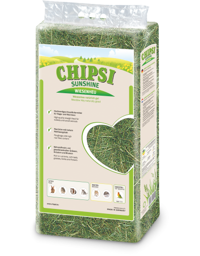 Chipsi Sunshine Meadow Hay – Natural Food for Small Animals