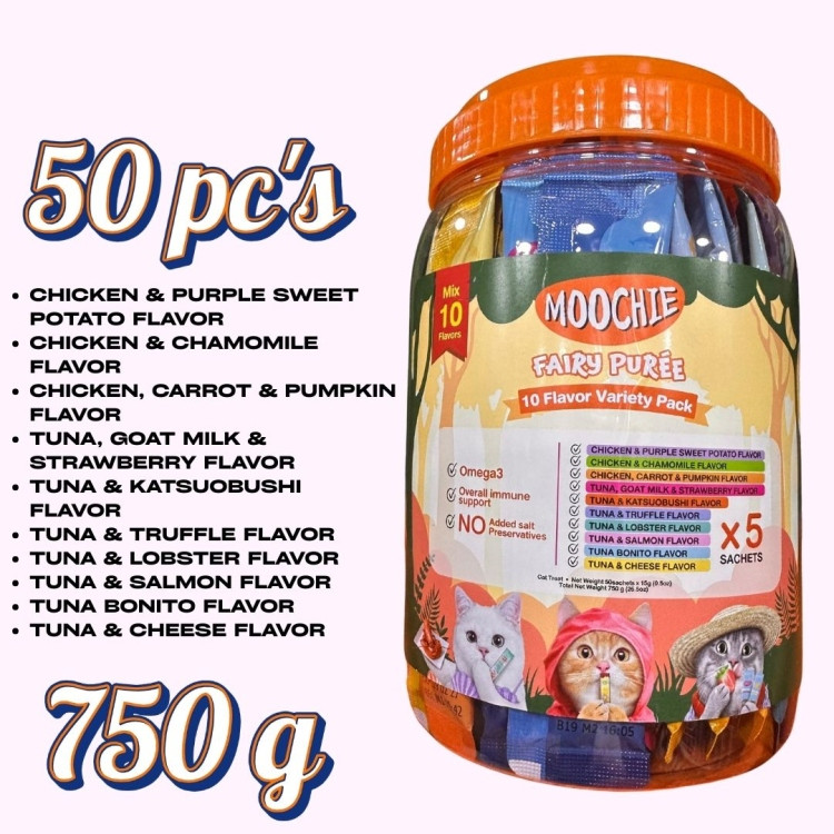 Moochie Fairy Purée – 10 Flavor Variety Pack