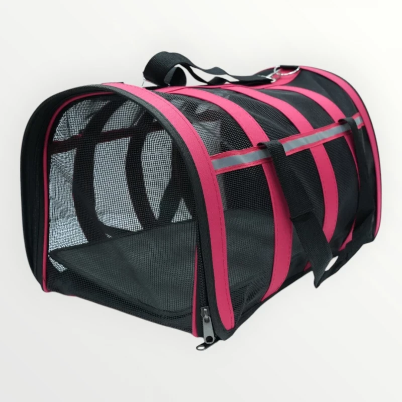 Pink Portable Pet Carrier Bag