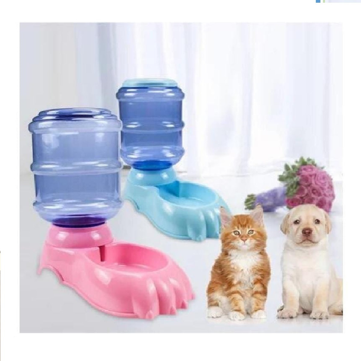 Automatic Pet Feeder and Water Dispenser