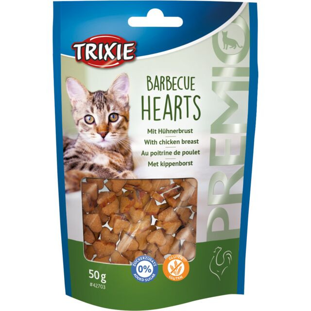 Trixie Premio Barbecue Hearts with Chicken Breast (50 g)