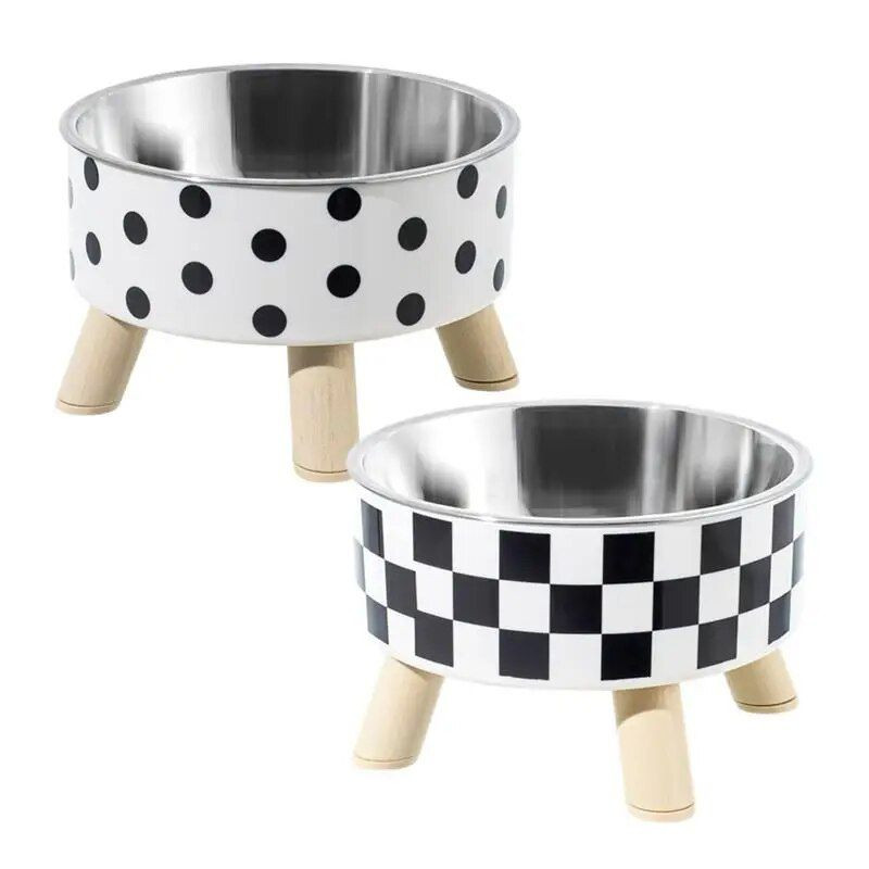 Elevated Pet Bowl with Stylish Design