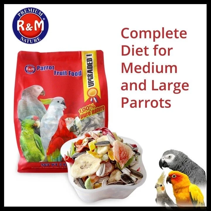 R&M Parrot Fruit Food – Upgraded